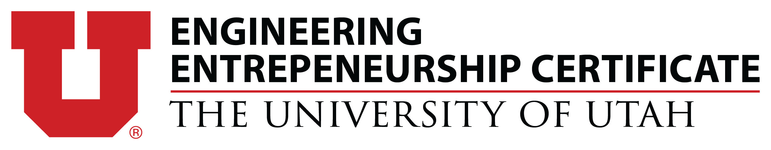 Engineering Entrepreneurship Certificate at the University of Utah Logo